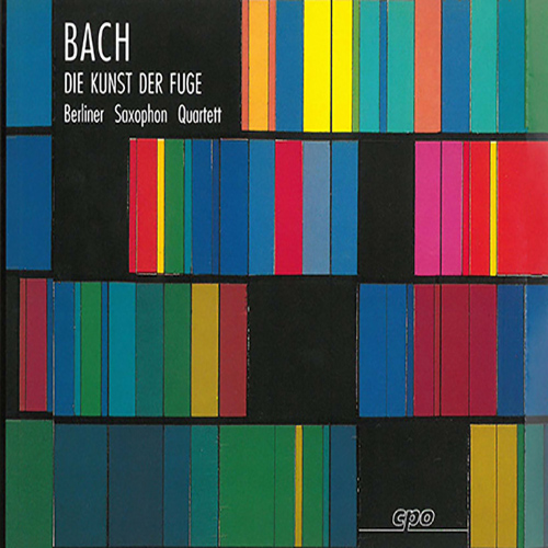 Imagen de apoyo de  BACH, J.S.: Kunst der Fuge (Die) (The Art of Fugue), BWV 1080 (arr. F. Graef for saxophone quartet) (Berlin Saxophone Quartet)