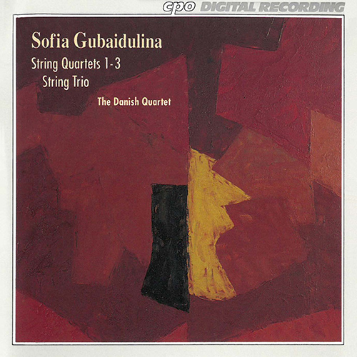 Imagen de apoyo de  GUBAIDULINA, S.: String Quartets Nos. 1-3 / String Trio (Danish Quartet)
