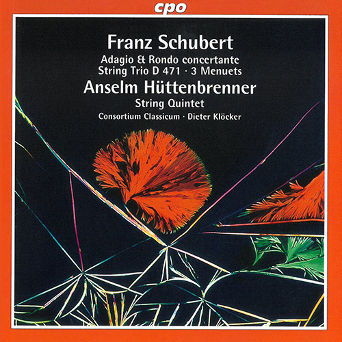 Imagen de apoyo de  SCHUBERT, F.: Adagio and Rondo Concertante / String Trio, D. 471 / HÜTTENBRENNER, A.: String Quintet (Consortium Classicum, Klöcker)