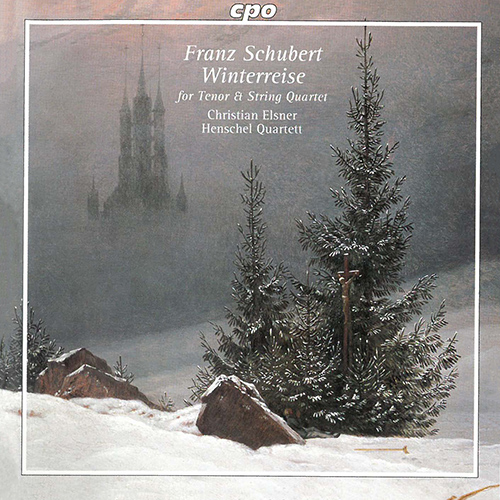 Imagen de apoyo de  SCHUBERT, F.: Winterreise (arr. J. Josef for tenor and string quartet) (Elsner, Henschel Quartet)