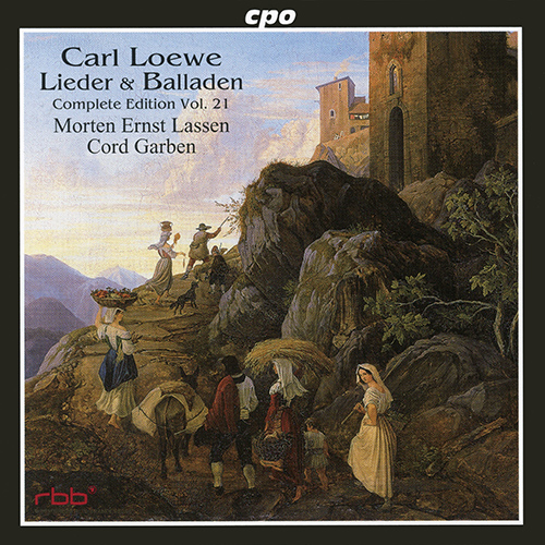 Imagen de apoyo de  LOEWE, C.: Lieder / Balladen (Complete Edition, Vol. 21) (Lassen, Garben)