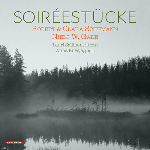 Imagen de apoyo de  Clarinet and Piano Recital: Sallinen, Lauri / Kuvaja, Anna - SCHUMANN, R. / SCHUMANN, C. / GADE, N.W. (Soiréestücke)