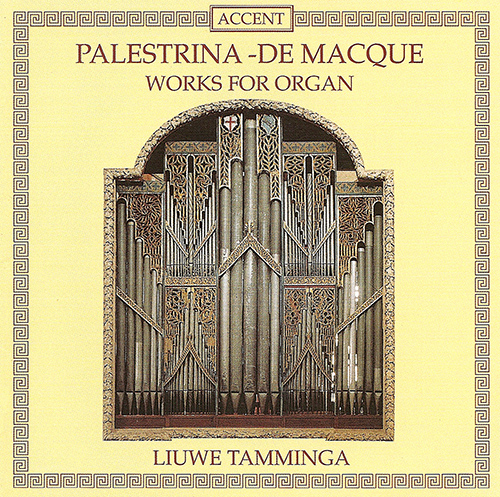 Imagen de apoyo de  PALESTRINA, G.P.: Organ Music (Tamminga)
