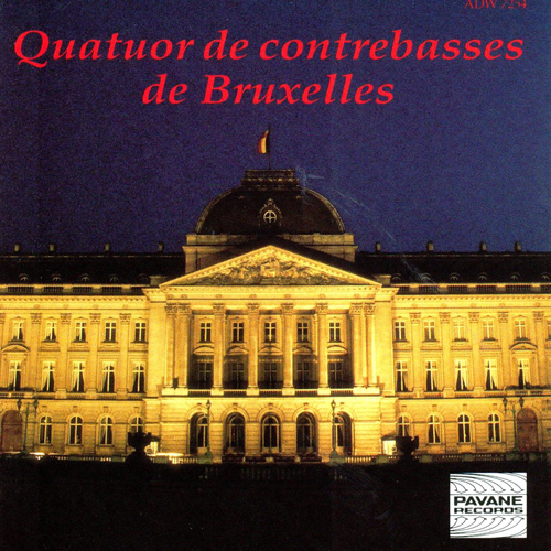 Imagen de apoyo de  Double Bass Quartet Arrangements - JOPLIN, S. / VANHERETHALS, J. / BOTTESINI, G. / PROKOFIEV, S. / ALT, B. / (Brussels Double Bass Quartet)