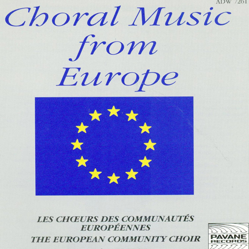 Imagen de apoyo de  Choral Concert: European Community Choir - LASSUS, O. de / CLEMENS NON PAPA, J. / GADE, N.W. / HASSLER, H.L. / REGNART, J. (Choral Music from Europe)