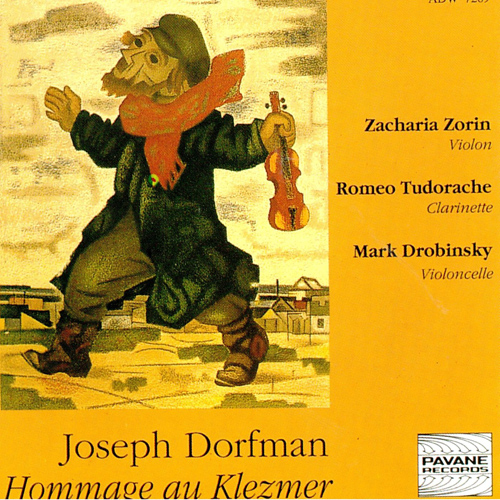 Imagen de apoyo de  DORFMAN, J.: Enchanted Klezmer / Bewitched Klezmer / Klezmeriana (Hommage au Klezmer) (Drobinsky, Tudorache, Zorin)