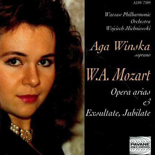Imagen de apoyo de  MOZART, W.A.: Opera Arias / Exsultate jubilate (Winska, Warsaw Philharmonic, Michniewski)