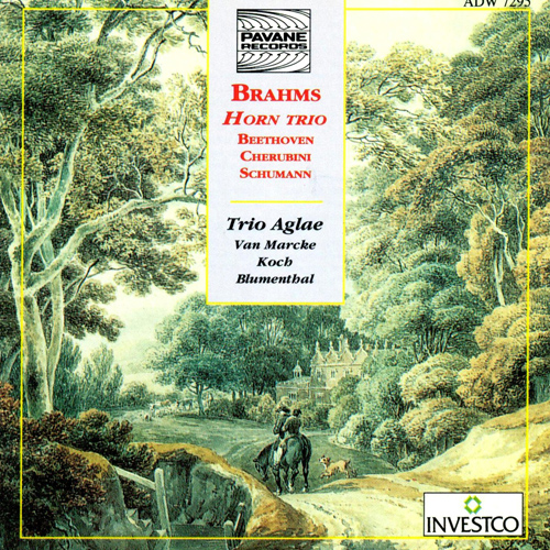 Imagen de apoyo de  Chamber Music - BRAHMS, J. / BEETHOVEN, L. van / CHERUBINI, L. / SCHUMANN, R. (Marcke, Blumenthal, Aglae Trio)