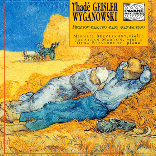 Imagen de apoyo de  WYGANOWSKI, G.-W.: Violin Music (Bezverkhny)