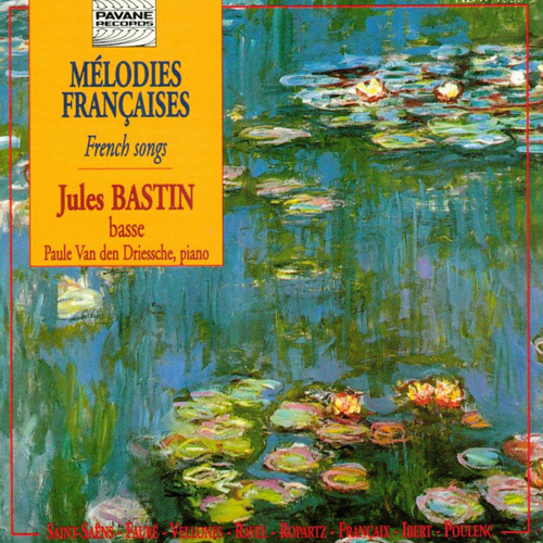Imagen de apoyo de  Vocal Recital: Bastin, Jules - SAINT-SAENS, C. / FAURÉ, G. / VELLONES, P. / RAVEL, M. / ROPARTZ, J.-G. / FRANCAIX, J. (French Songs)