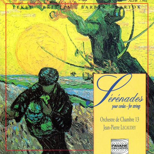 Imagen de apoyo de  LEKEU, G.: Adagio / BRITTEN, B.: Simple Symphony / BARBER, S.: Adagio / BARTOK, B.: Romanian Folk Dances (Serenades pour cordes) (Lecaudey)