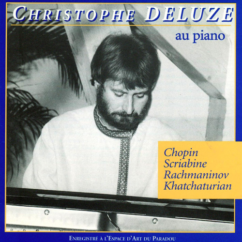 Imagen de apoyo de  Piano Recital: Deluze, Christoph - CHOPIN, F. / SCRIABIN, A. / RACHMANINOV, S. / KHACHATURIAN, A.I.