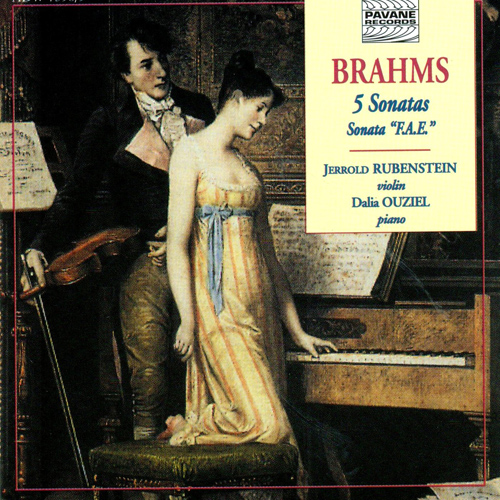 Imagen de apoyo de  BRAHMS, J.: Violin Sonatas Nos. 1-3 / Violin Sonata in A Minor, "F-A-E" / Clarinet Sonatas, Op. 120 (arr. for violin and piano) (Rubenstein)