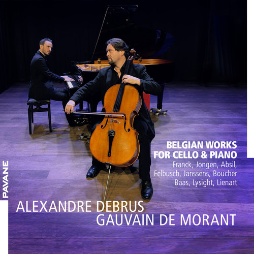 Imagen de apoyo de  Cello and Piano Recital: Debrus, Alexandre / Morant, Gauvain de - FRANCK, C. / JONGEN, J. / ABSIL, J. (Belgian Works for Cello and Piano)