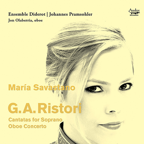 Imagen de apoyo de  RISTORI, G.A.: Cantatas for Soprano / Oboe Concerto (Savastano, Olaberria, Ensemble Diderot, Pramsohler)