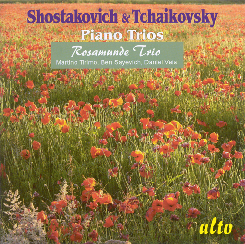 Imagen de apoyo de  TCHAIKOVSKY, P.I.: Piano Trio, Op. 50 / SHOSTAKOVICH, D.: Piano Trio No. 2, Op. 67 (Rosamunde Trio)