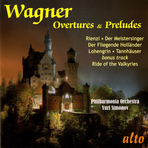 Imagen de apoyo de  WAGNER, R.: Opera Overtures and Preludes (Philharmonia Orchestra, Y. Simonov)