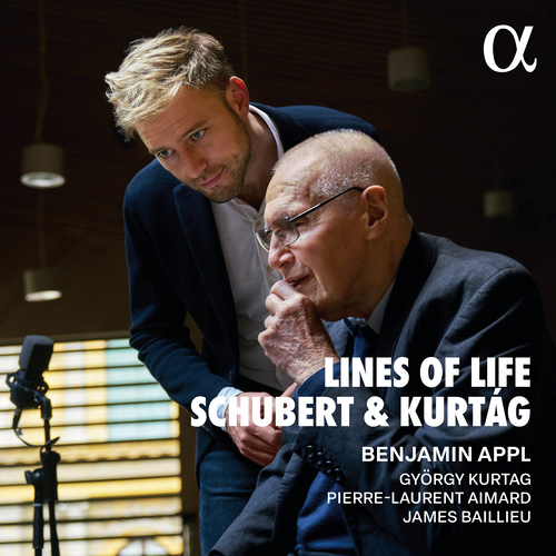 Imagen de apoyo de  LINES OF LIFE - Schubert and Kurtág (Appl, Kurtág, Aimard, Baillieu)