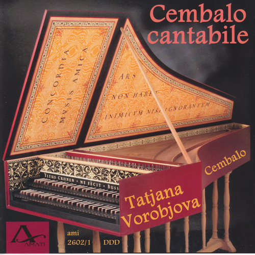 Imagen de apoyo de  Harpsichord Recital: Vorobjova, Tatjana - BACH, J. / FIOCCO, J.H. / RAMEAU, J.-P. / SCARLATTI, D. (Cembalo Cantabile)