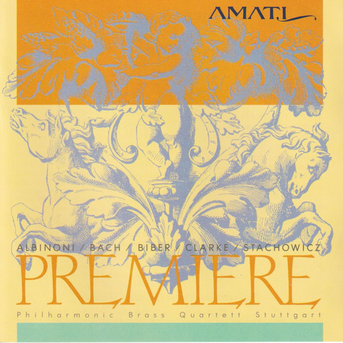 Imagen de apoyo de  Chamber Music (Brass Quintet) - ALBINONI, TOMASO G. / BACH, J.S. / BIBER, H.I.F. von (Premiere) (Marrs, Stuttgart Philharmonie Brass Quartet)
