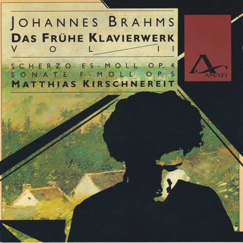 Imagen de apoyo de  BRAHMS, J.: Frühe Klavierwerk (Das), Vol. 2 -  Scherzo, Op. 4 / Piano Sonata No. 3 (Kirschnereit)