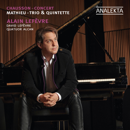 Imagen de apoyo de  MATHIEU, A.: Piano Trio / Piano Quintet / CHAUSSON, E.: Concerto for Violin, Piano and String Quartet (D. and A. Lefevre, Alcan Quartet)