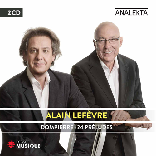 Imagen de apoyo de  DOMPIERRE, F.: 24 Préludes (Lefèvre)