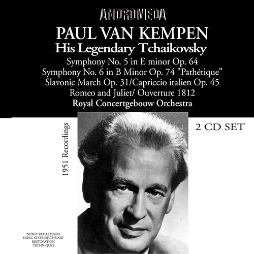 Imagen de apoyo de  TCHAIKOVSKY, P.I.: Orchestral Music (Paul van Kempen - His Legendary Tchaikovsky) (Royal Concertgebouw Orchestra, Kempen) (1951)
