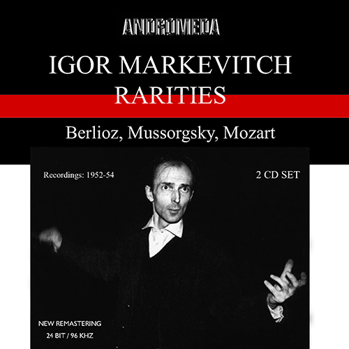 Imagen de apoyo de  Orchestral Music - BERLIOZ, H. / MUSSORGSKY, M.P. / MOZART, W.A. (Berlin Philharmonic, RIAS Symphony) (Igor Markevitch: Rarities) (1952-1954)