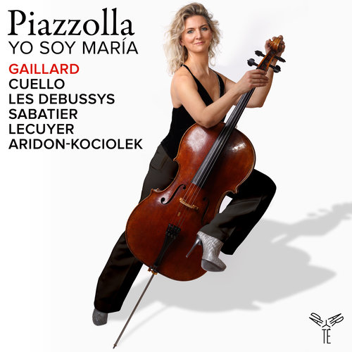 Imagen de apoyo de  PIAZZOLLA, A.: Yo soy María (Gaillard, Cuello, Sabatier, Lecuyer, Aridon-Kociolek, Debussy Quartet)
