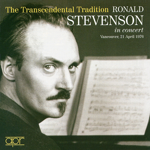 Imagen de apoyo de  Piano Recital: Stevenson, Ronald - LISZT, F. / CHOPIN, F. / GODOWSKY, L. / GRAINGER, P. / STEVENSON, R. (The Transcendental Tradition) (1976)