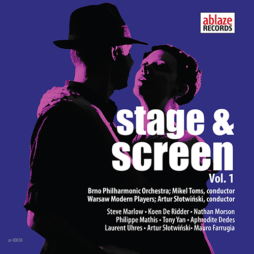 Imagen de apoyo de  Orchestral Music - MARLOW, S. / DE RIDDER, K. / MORSON, N. / MATHIS, P. (Stage and Screen, Vol. 1) (Brno Philharmonic, Warsaw Modern Players, M. Toms)