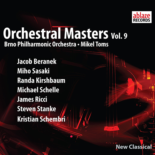 Imagen de apoyo de  Orchestral Masters, Vol. 9 - BERANEK, J. / KIRSHBAUM, R. / SCHELLE, M. / RICCI, J. (Brno Philharmonic, Toms)