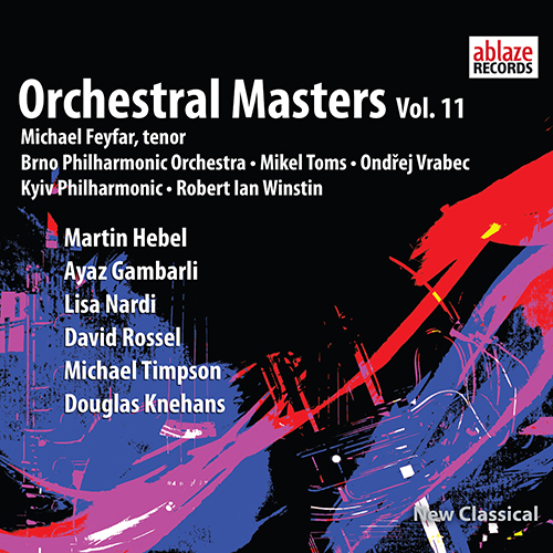 Imagen de apoyo de  Orchestral Masters, Vol. 11 - HEBEL, M. / GAMBARLI, A. / NARDI, L. / ROSSEL, D. / TIMPSON, M.S. / KNEHANS, D. (Feyfar, Brno Philharmonic, Tom)