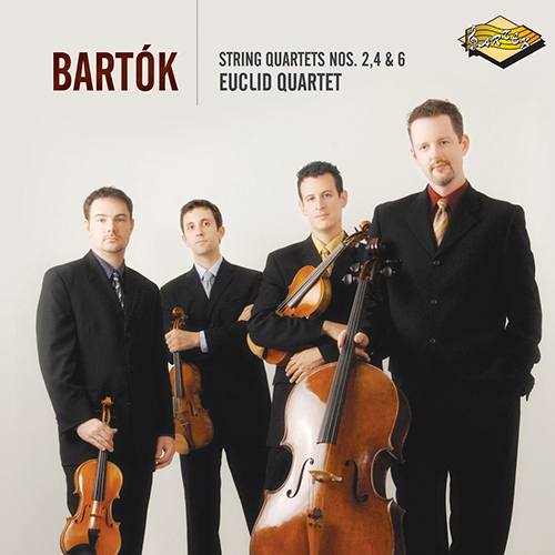Imagen de apoyo de  BARTOK, B.: String Quartets Nos. 2, 4, 6 (Euclid Quartet)