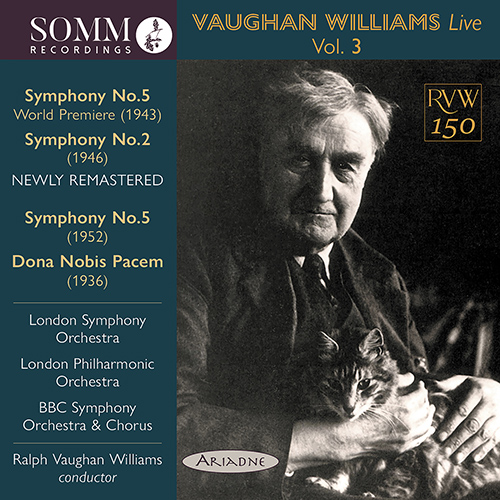 Imagen de apoyo de  VAUGHAN WILLIAMS, R.: Symphonies Nos. 2 and 5 / Dona Nobis Pacem (Vaughan Williams Live, Vol. 3) (London Philharmonic, Vaughan Williams) (1936-1952)