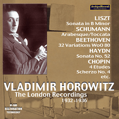 Imagen de apoyo de  HOROWITZ, Vladimir: London Recordings (The) (1932-1936)