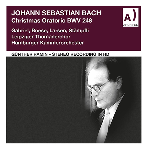 Imagen de apoyo de  BACH, J.S.: Christmas Oratorio, BWV 248 (Gabriel, Boese, Larsen, Stampfli, Leipzig St. Thomas Choir, Hamburg Chamber Orchestra, Ramin) (1955)