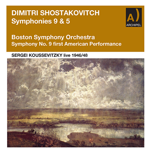 Imagen de apoyo de  SHOSTAKOVICH, D.: Symphonies Nos. 5 and 9 (Boston Symphony, Koussevitzky) (1946, 1948)