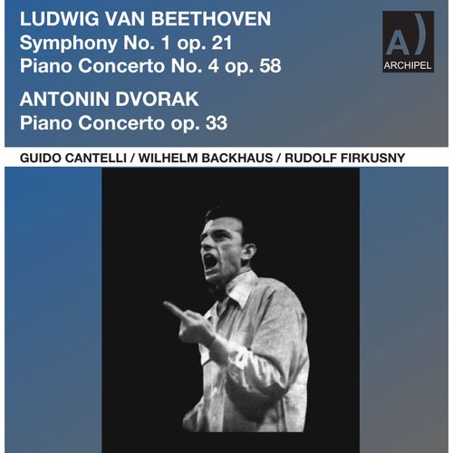 Imagen de apoyo de  BEETHOVEN, L. van: Symphony No. 1 / Piano Concerto No. 4 / DVOŘÁK, A.: Piano Concerto (1954-1956)