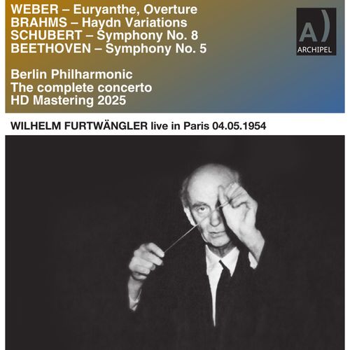 Imagen de apoyo de  Orchestral Music - WEBER, C.M. von / BRAHMS, J. / SCHUBERT, F. / BEETHOVEN, L. van (Berlin Philharmonic, Furtwängler) (1954)