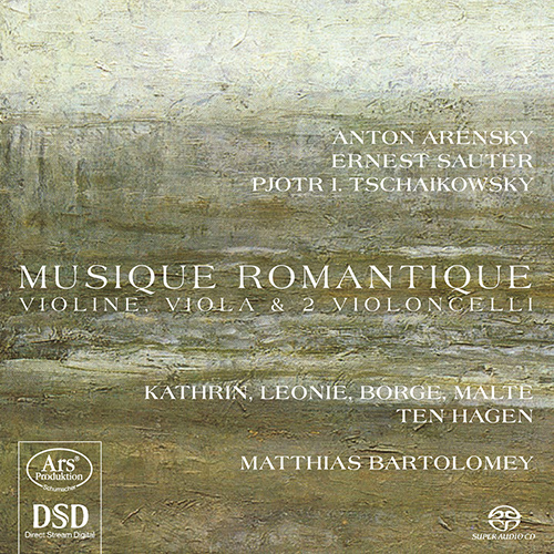 Imagen de apoyo de  SAUTER, E.: Musique Romantique / ARENSKY, A.S.: String Quartet No. 2 (Bartolomey, TenHagen Quartet)