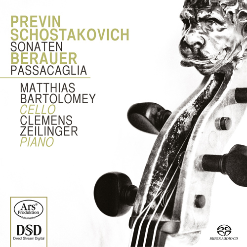 Imagen de apoyo de  PREVIN, A.: Cello Sonata / SHOSTAKOVICH, D.: Cello Sonata / BERAUER, J.: Passacaglia (Bartolomey, Zeilinger)