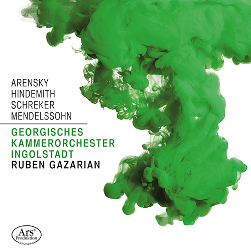 Imagen de apoyo de  Orchestral Music - ARENSKY, A.S. / HINDEMITH, P. / SCHREKER, F. / MENDELSSOHN, Felix (Ingolstadt Georgian Chamber Orchestra, Gazarian)