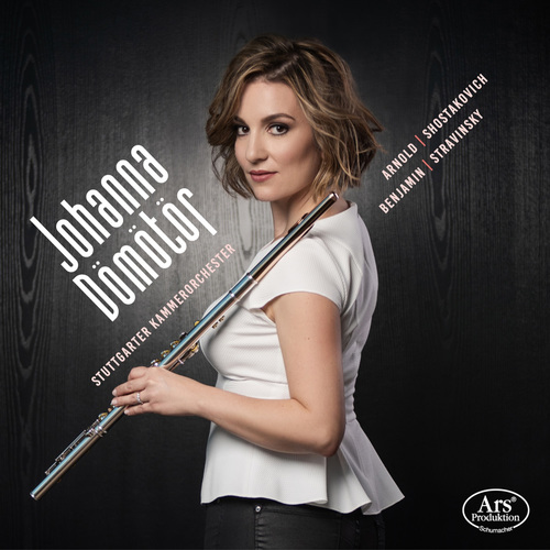 Imagen de apoyo de  Flute Recital: Dömötör, Johanna - ARNOLD, M. / BENJAMIN, A. / SHOSTAKOVICH, D. / STRAVINSKY, I. (Music for Flute & Strings)