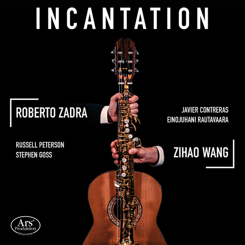 Imagen de apoyo de  Guitar and Saxophone Recital: Duo Wang-Zadra - CONTRERAS, J. / RAUTAVAARA, E. / PETERSON, R. / GOSS, S. (Incantation)