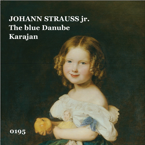 Imagen de apoyo de  STRAUSS II, J.: An der schönen, blauen Donau (The Beautiful Blue Danube) (Philharmonia Orchestra, Karajan) (1955)