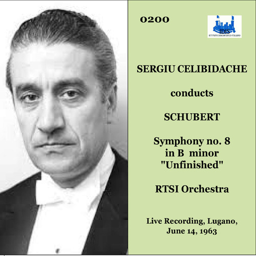 Imagen de apoyo de  SCHUBERT, F.: Symphony No. 8, "Unfinished" (Orchestra della Svizzera Italiana, Celibidache) (1963)