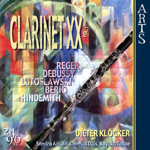 Imagen de apoyo de  Clarinet Recital: Klocker, Dieter - REGER, M. / DEBUSSY, C. / LUTOSLAWSKI, W. / BERIO, L. / HINDEMITH, P. (Clarinet XX, Vol. 1)