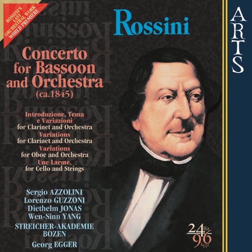 Imagen de apoyo de  ROSSINI, G.: Orchestral Music (Accademia d'archi Bolzano, Egger)